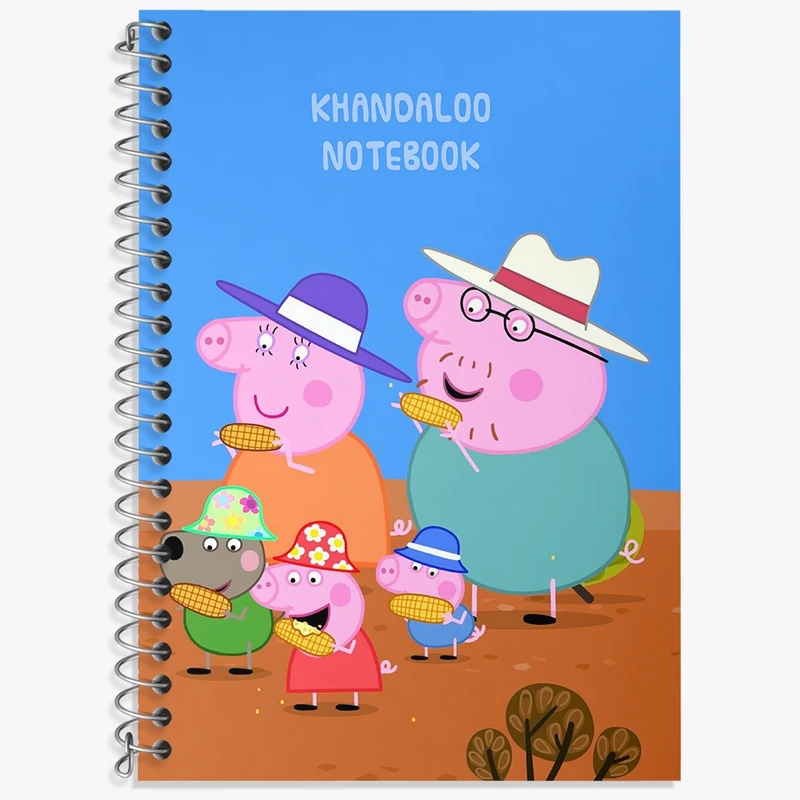 دفتر لغت 50 برگ خندالو طرح انیمیشن پپا پیگ (Peppa Pig) کد N9284