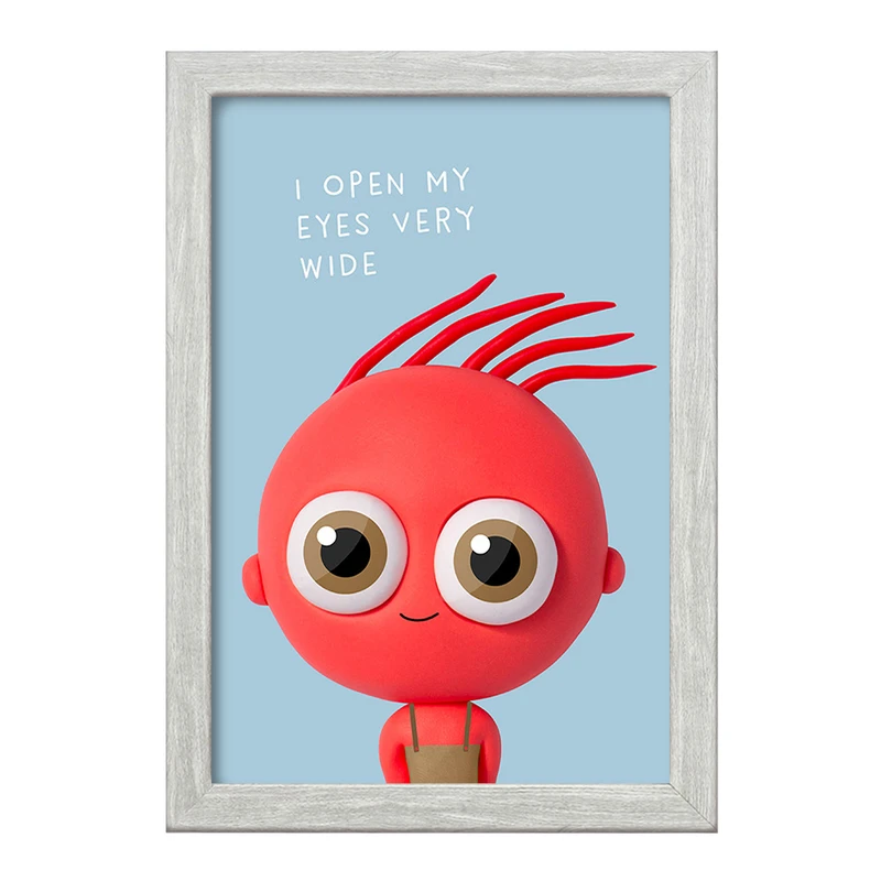 تابلو خندالو طرح فانتزی کد F27