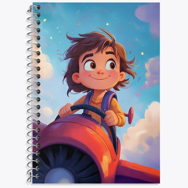 دفتر لغت 50 برگ خندالو طرح پسرانه کد N7420