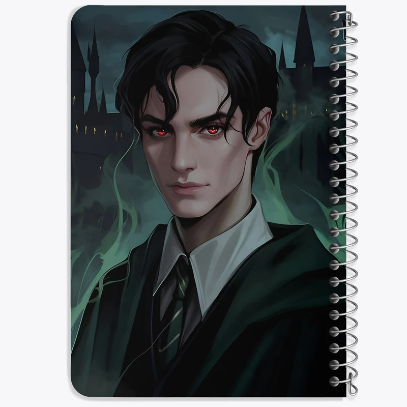 دفتر یادداشت 50 برگ خندالو طرح هری پاتر (Harry Potter) کد F7211