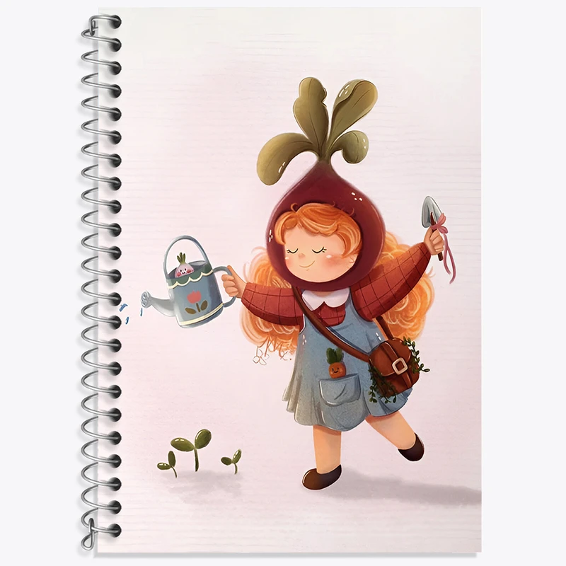 دفتر نت موسیقی 50 برگ خندالو طرح دخترانه کد N6156