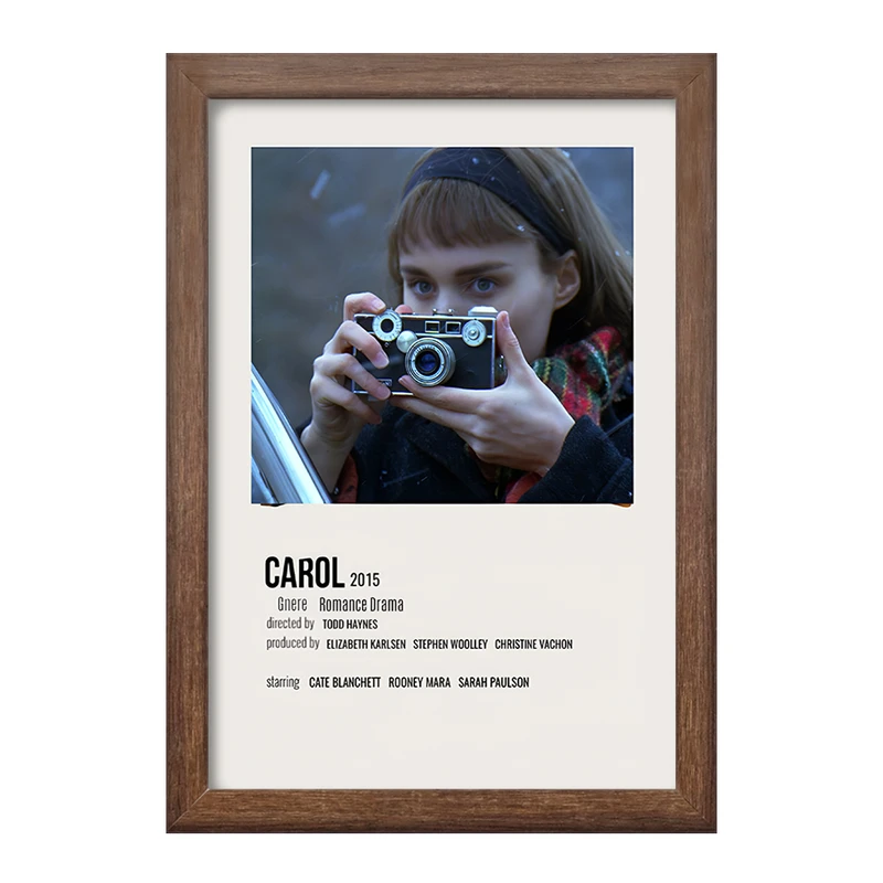 تابلو خندالو طرح کارول (Carol) کد F13071