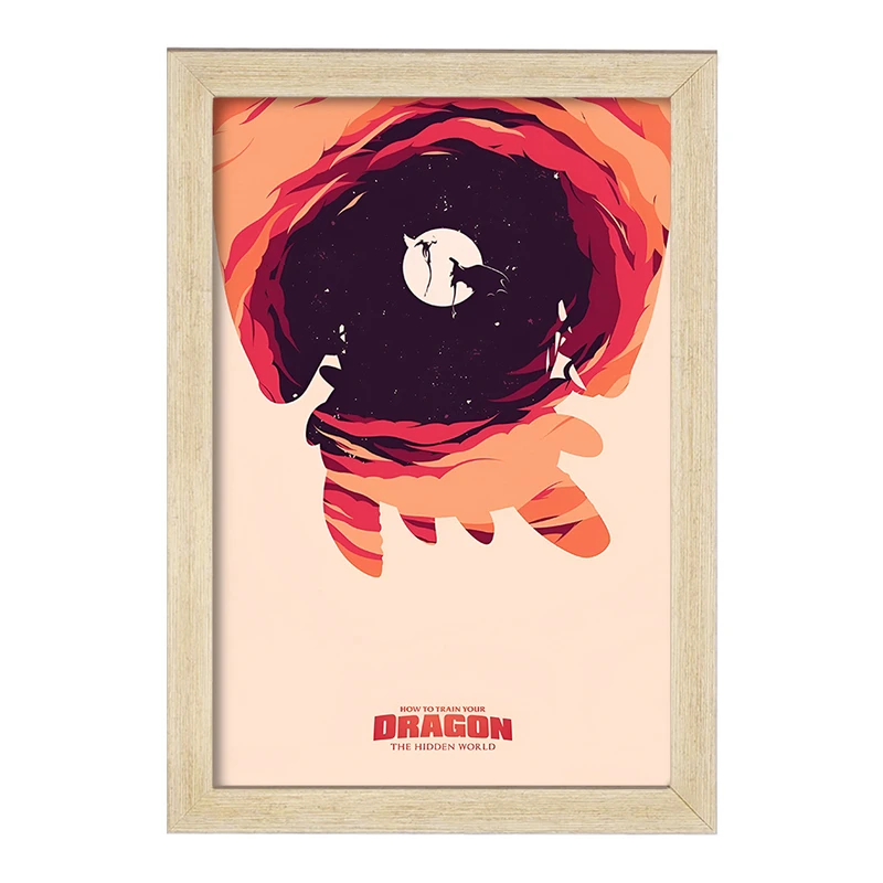 تابلو خندالو طرح چگونه اژدهای خود را تربیت کنیم کد F13568