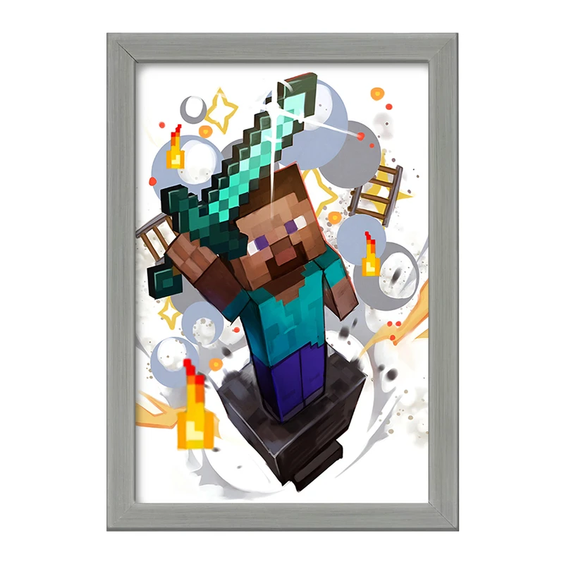 تابلو خندالو طرح ماینکرافت (Minecraft) کد F13630