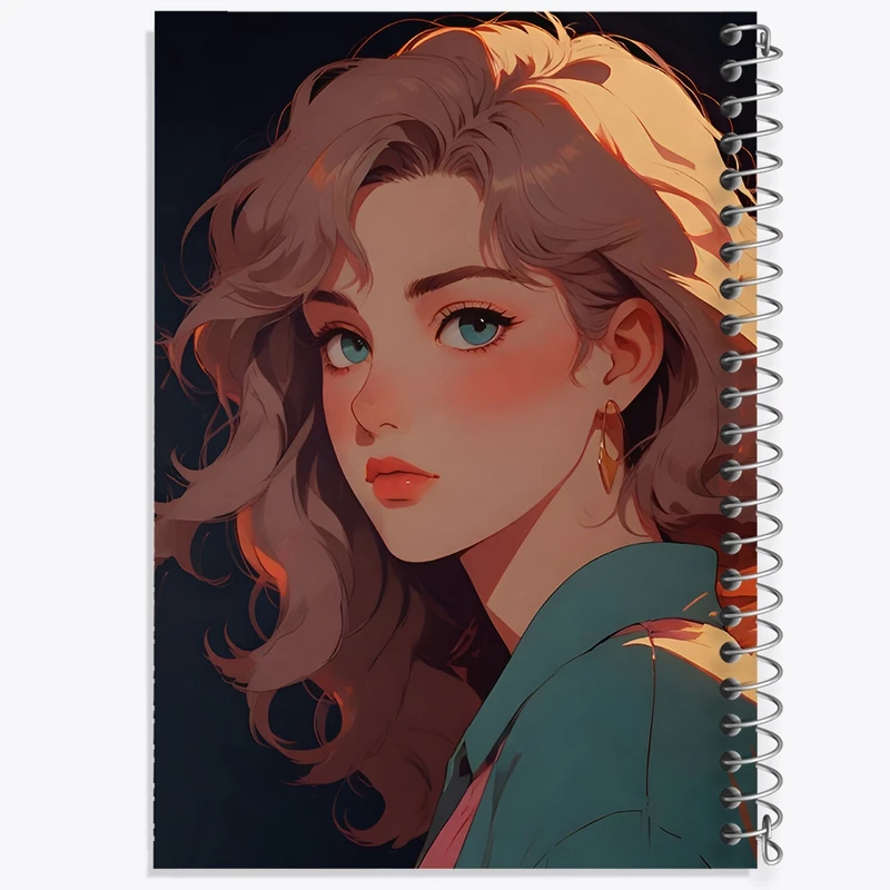 دفتر شطرنجی 50 برگ خندالو طرح دخترانه کد F9320