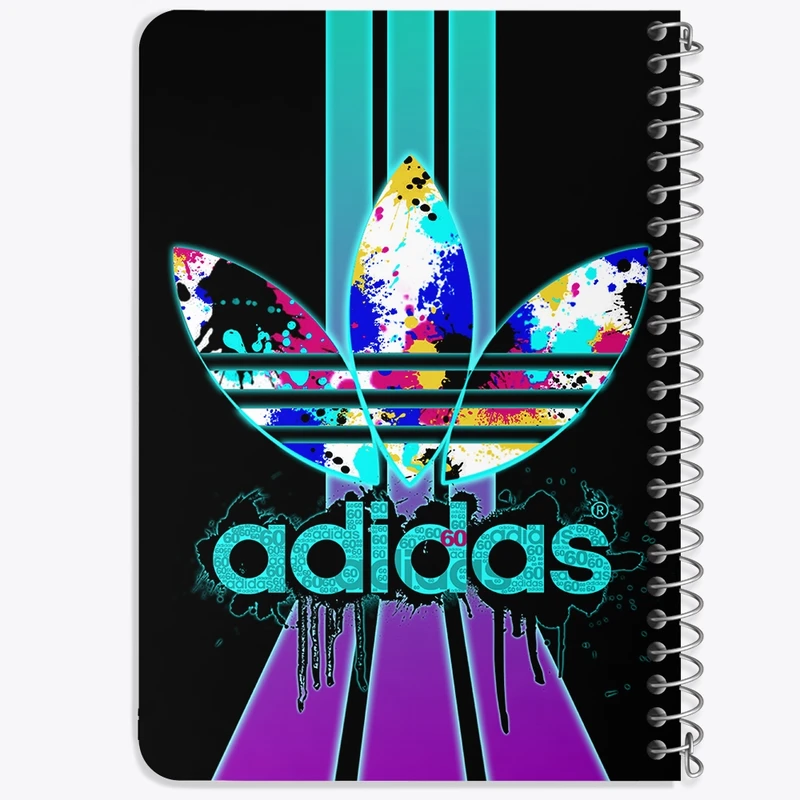 دفتر یادداشت 50 برگ خندالو طرح آدیداس (Adidas) کد 36941
