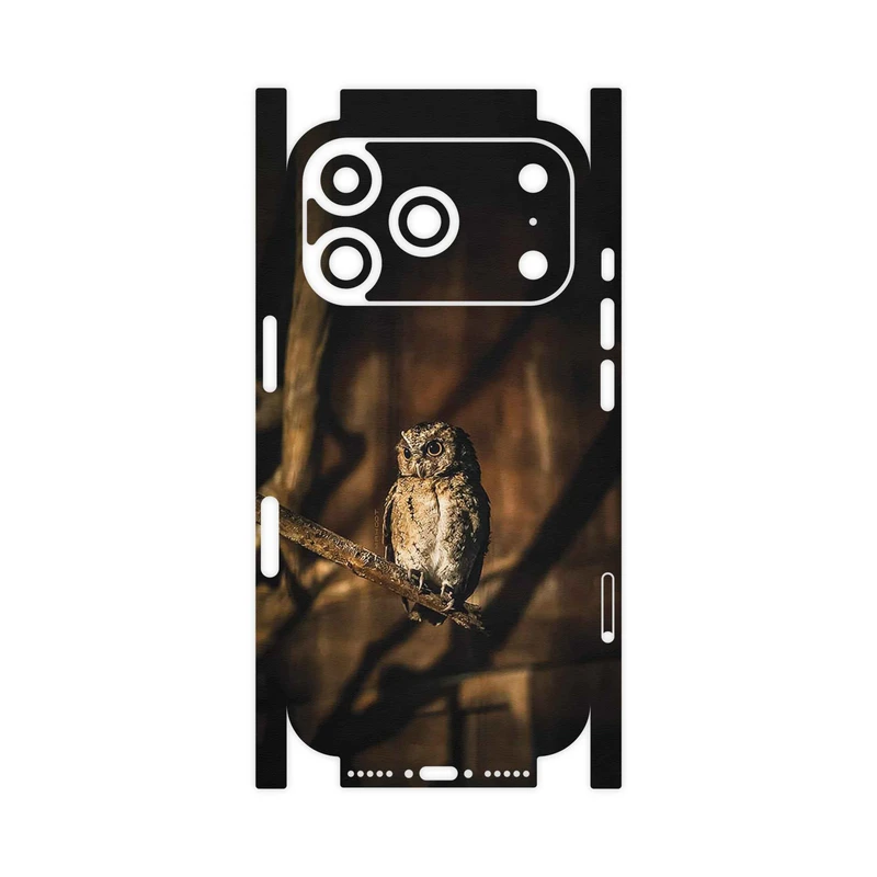 برچسب پوششی ماهوت مدل Owl-FullSkin مناسب برای گوشی موبایل اپل iPhone 17 Pro