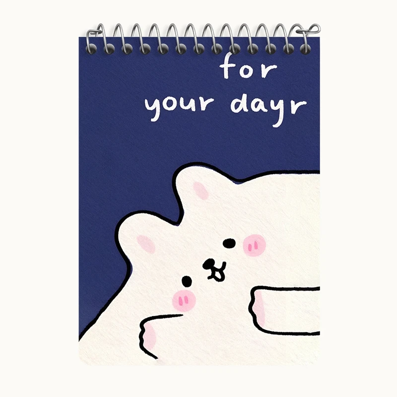 دفتر یادداشت 50 برگ خندالو طرح خرگوش بامزه کد N7111