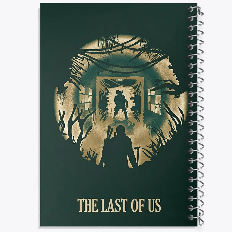 دفتر ژورنال نویسی 50 برگ خندالو مدل نقطه ای طرح آخرین بازمانده از ما (The Last Of Us) کد F13591
