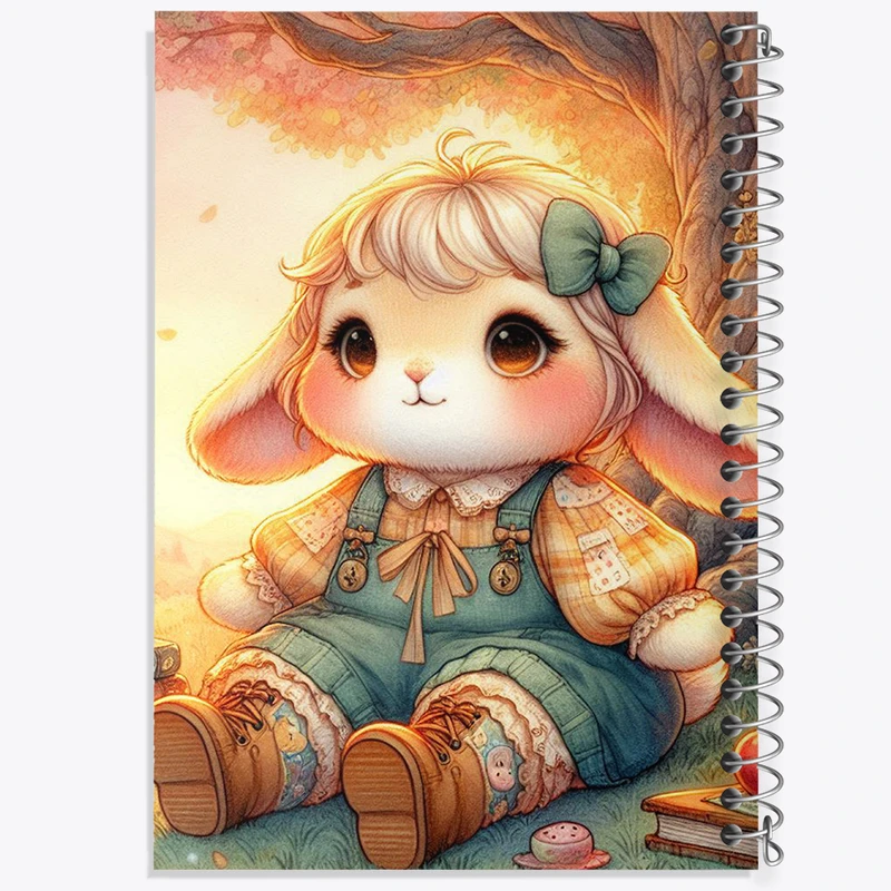 دفتر نقاشی 50 برگ خندالو طرح خرگوش بامزه کد N7731