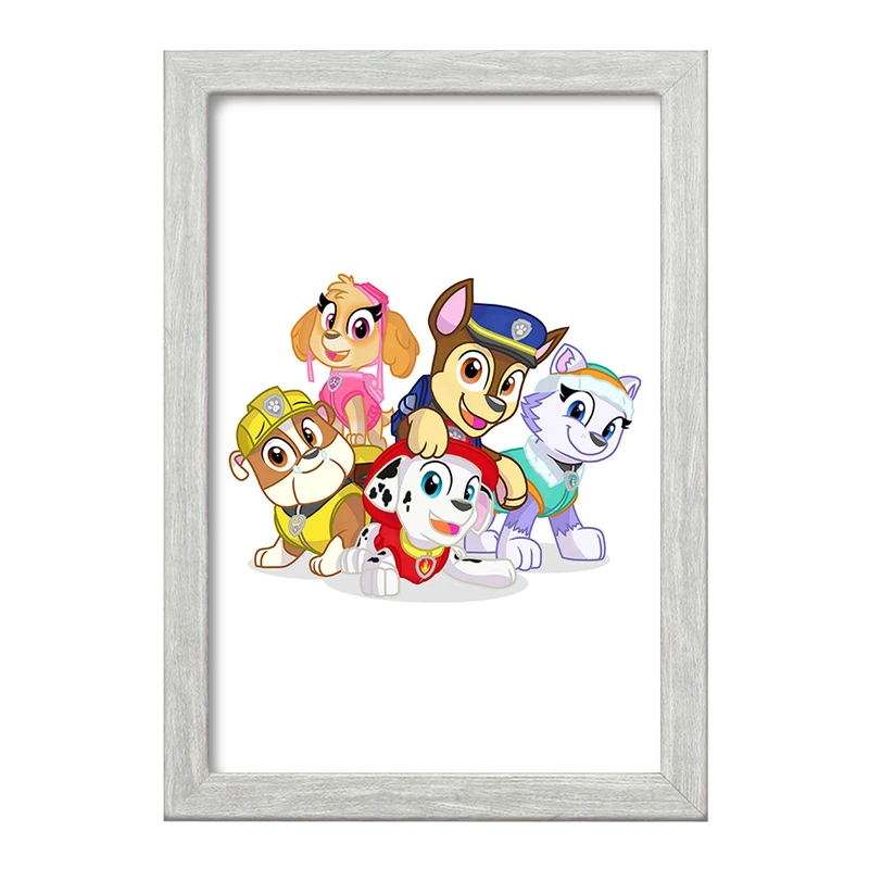 تابلو خندالو طرح سگ های نگهبان کد F2121