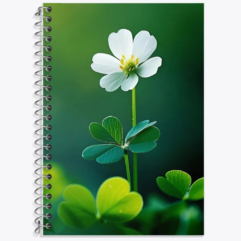 دفتر لغت 50 برگ خندالو طرح گل کد F10915