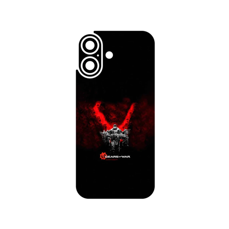برچسب پوششی ماهوت مدل GEARS_OF_WAR مناسب برای گوشی موبایل اپل iPhone 17