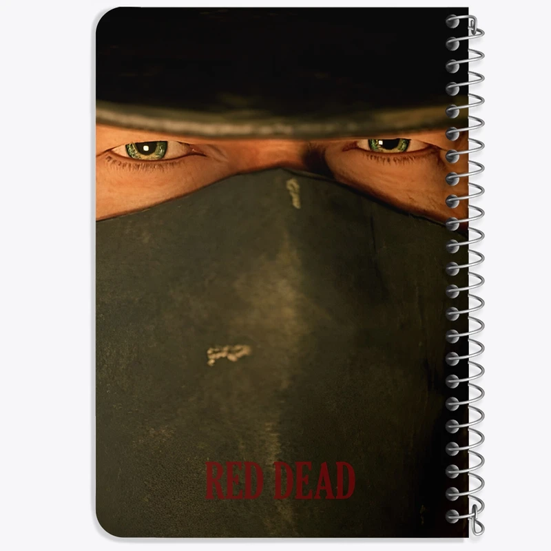 دفتر یادداشت 50 برگ خندالو طرح رد دد (Red Dead) کد F13606