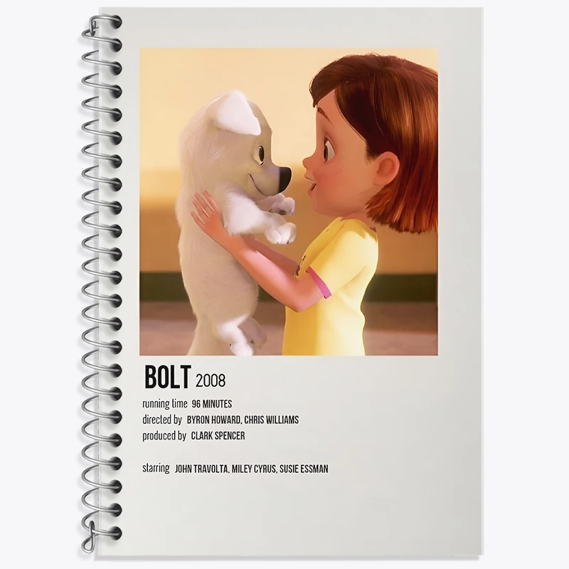 دفتر لغت 50 برگ خندالو طرح تیزپا (Bolt) کد F13239