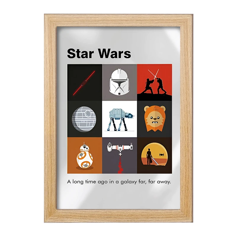 تابلو خندالو طرح جنگ ستارگان (Star Wars) کد F13805