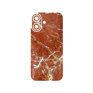 MAHOOT Red Marble Cover Sticker for Apple iPhone 17