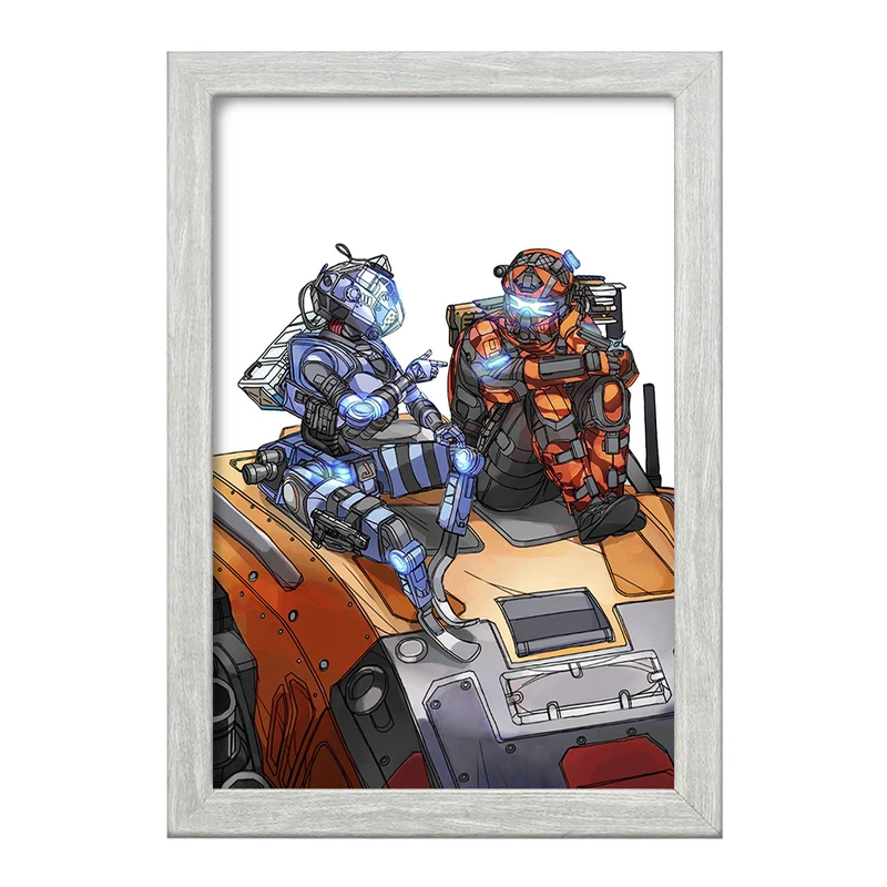 تابلو خندالو طرح بازی تایتان فال (Titanfall) کد 32590