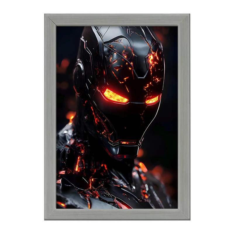 تابلو خندالو طرح مرد آهنی مارول (Marvel) کد F11636