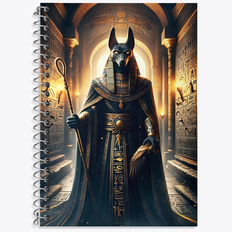 دفتر نت موسیقی 50 برگ خندالو طرح آنوبیس (Anubis) کد F4846