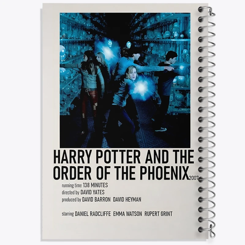 دفتر طراحی 50 برگ خندالو طرح هری پاتر (Harry Potter) کد F13407