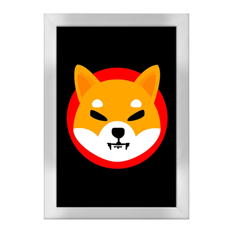 تابلو خندالو طرح ارز دیجیتال شیبا اینو  کد 10884