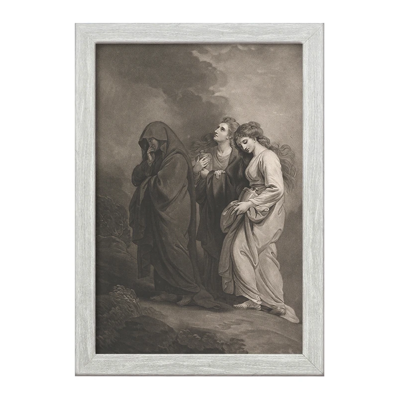 تابلو خندالو طرح نقاشی سه مریم به گور می روند اثر بنجامین وست کد F12410