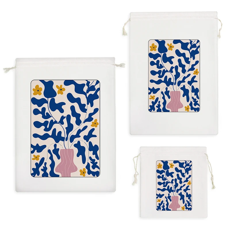 نظم دهنده خندالو مدل گلدان و گل کد 8046 مجموعه 3 عددی