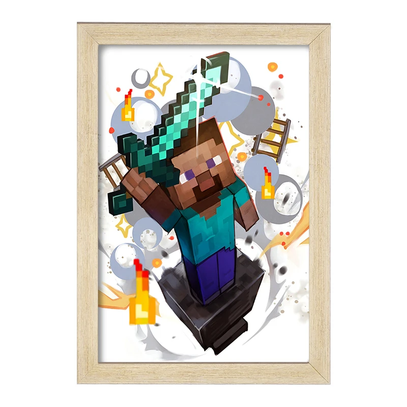 تابلو خندالو طرح ماینکرافت (Minecraft) کد F13630