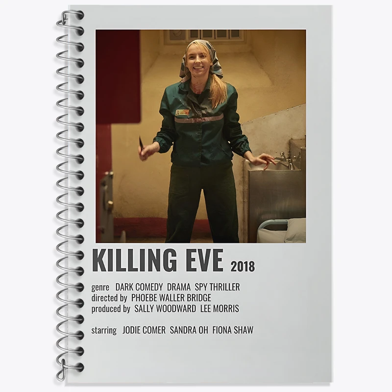دفتر نت موسیقی 50 برگ خندالو طرح کشتن ایو (Killing Eve) کد F13058