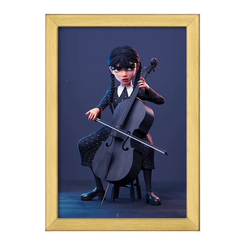 تابلو خندالو طرح ونزدی (Wednesday) کد F880