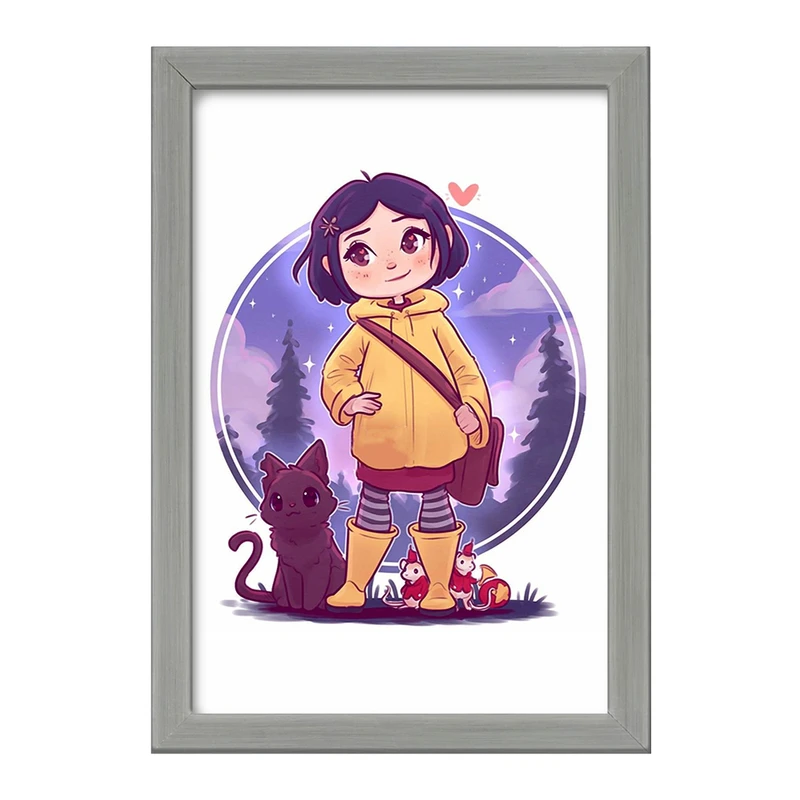 تابلو خندالو طرح کورالاین Coraline  کد 20791