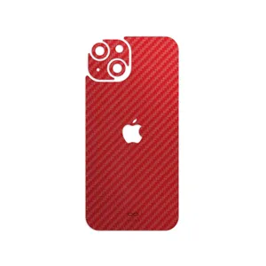 MAHOOT Red-Fiber Cover Sticker for Apple iPhone 14