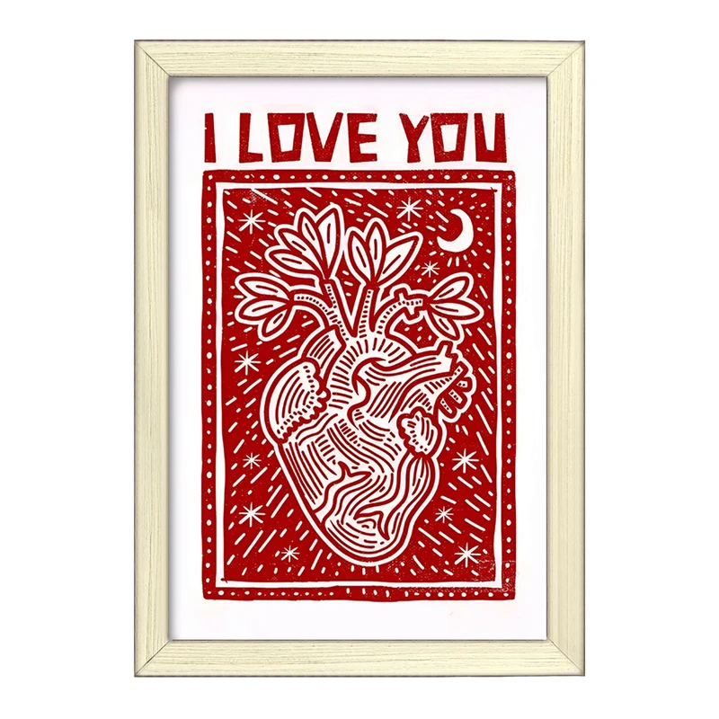 تابلو خندالو طرح I Love You کد F10121