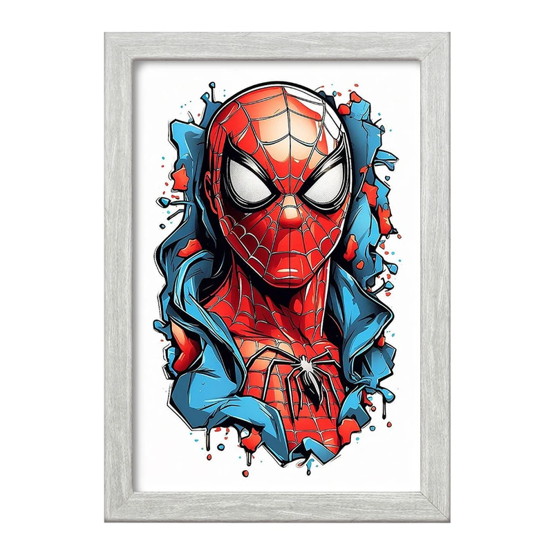 تابلو خندالو طرح مرد عنکبوتی (Spider Man) کد F2021