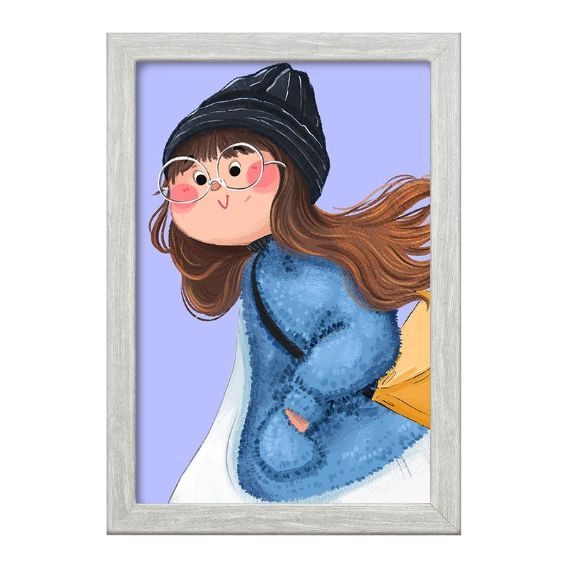 تابلو خندالو طرح دخترانه فانتزی کد 25733