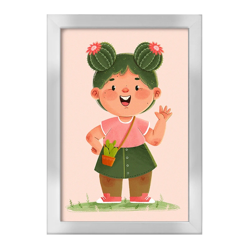 تابلو خندالو طرح دخترانه فانتزی کد 25727