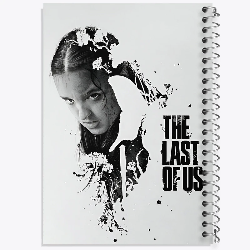 دفتر طراحی 50 برگ خندالو طرح (The Last Of Us) آخرین بازمانده از ما کد N9306