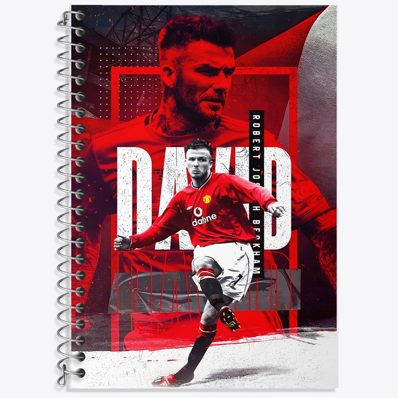 دفتر لغت 50 برگ خندالو طرح دیوید بکام (David Beckham) کد F13513