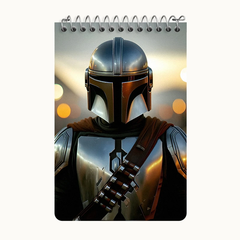 دفتر یادداشت 50 برگ خندالو طرح جنگ ستارگان (Star Wars) کد F8102