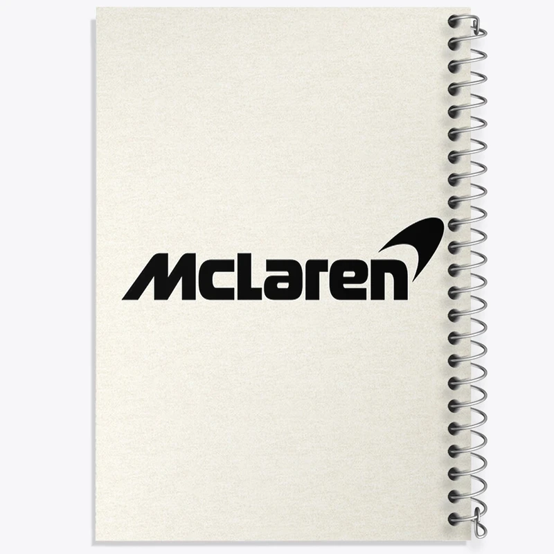 دفتر طراحی 50 برگ خندالو طرح مک لارن Mclaren کد 30774