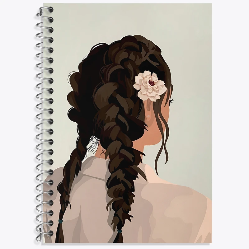 دفتر نت موسیقی 50 برگ خندالو طرح دخترانه کد F3779