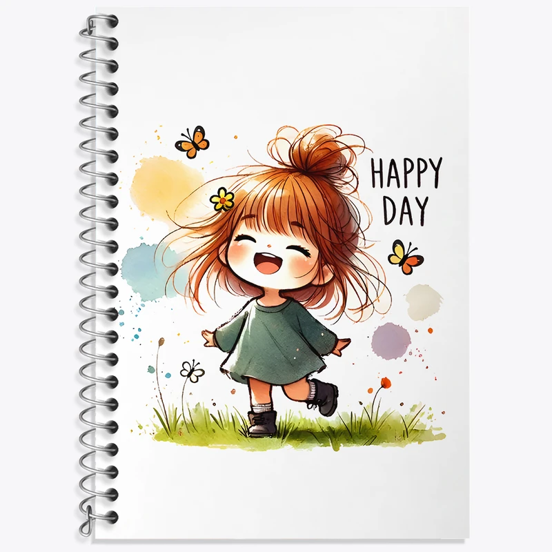 دفتر نت موسیقی 50 برگ خندالو طرح دخترانه کد N7070