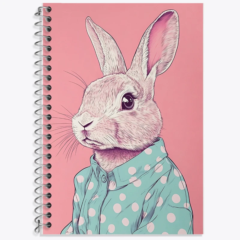 دفتر نت موسیقی 50 برگ خندالو طرح خرگوش کد F10315