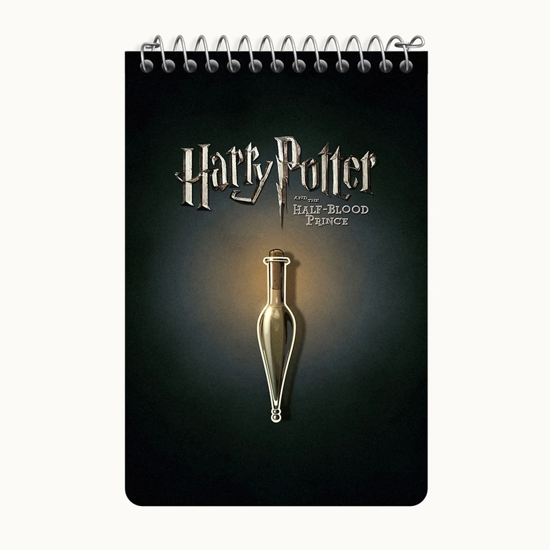 دفتر یادداشت 50 برگ خندالو طرح هری پاتر (Harry Potter) کد F13722