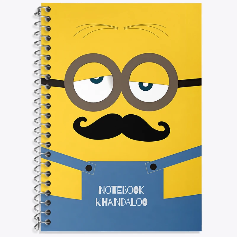 دفتر نت موسیقی 50 برگ خندالو طرح مینیون ها (Minions) کد N7208