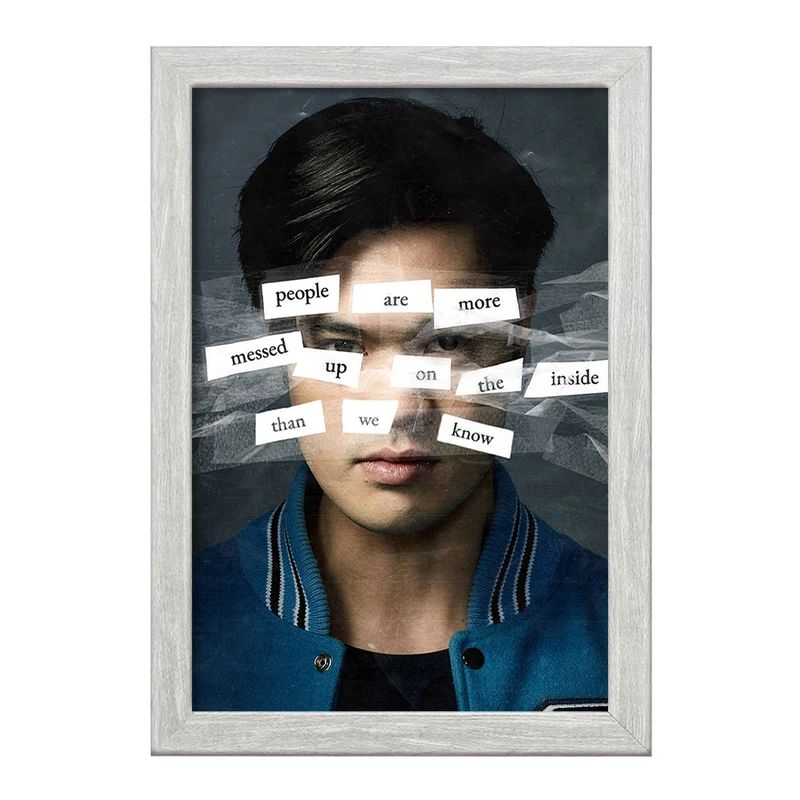 تابلو خندالو طرح زک 13دلیل برای اینکه Reasons Why13  کد 20366