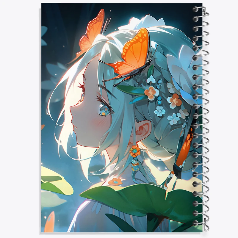 دفتر مشق 100 برگ خندالو طرح دخترانه کد F9076