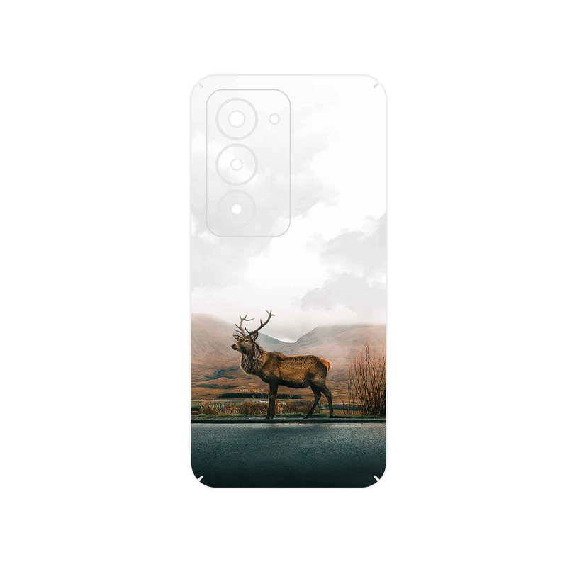 برچسب پوششی ماهوت مدل Horned_Deer مناسب برای گوشی موبایل شیائومی Redmi 15 4G