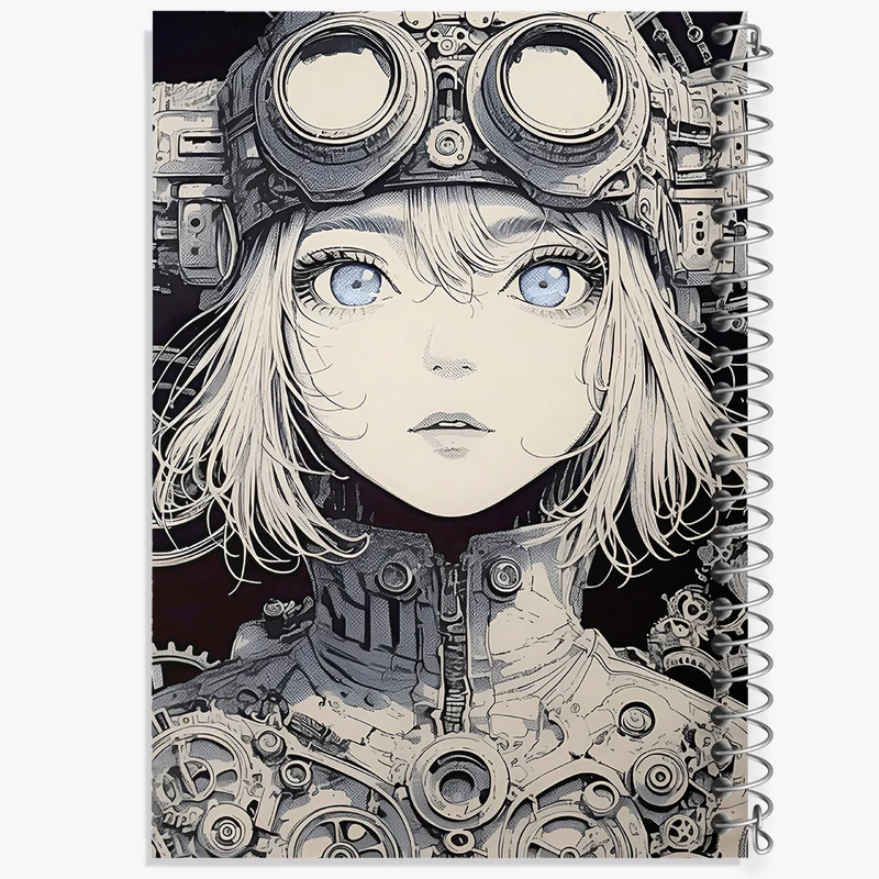 دفتر مشق 100 برگ خندالو طرح دختر چشم رنگی کد F9091